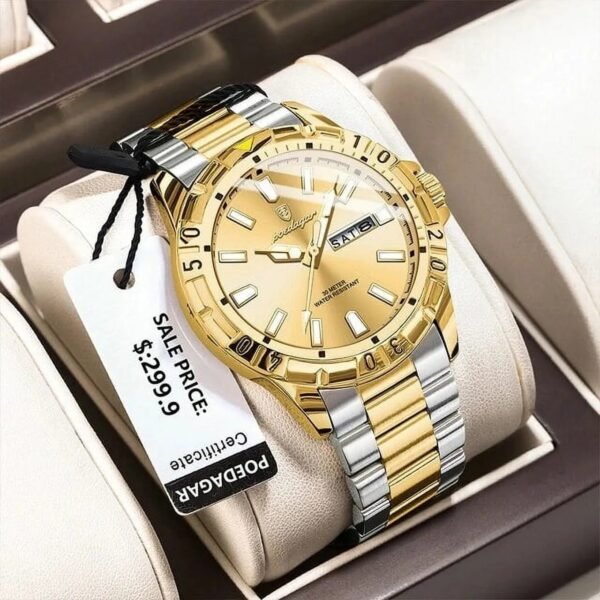 POEDAGAR 959 Stainless Steel Men's Watches